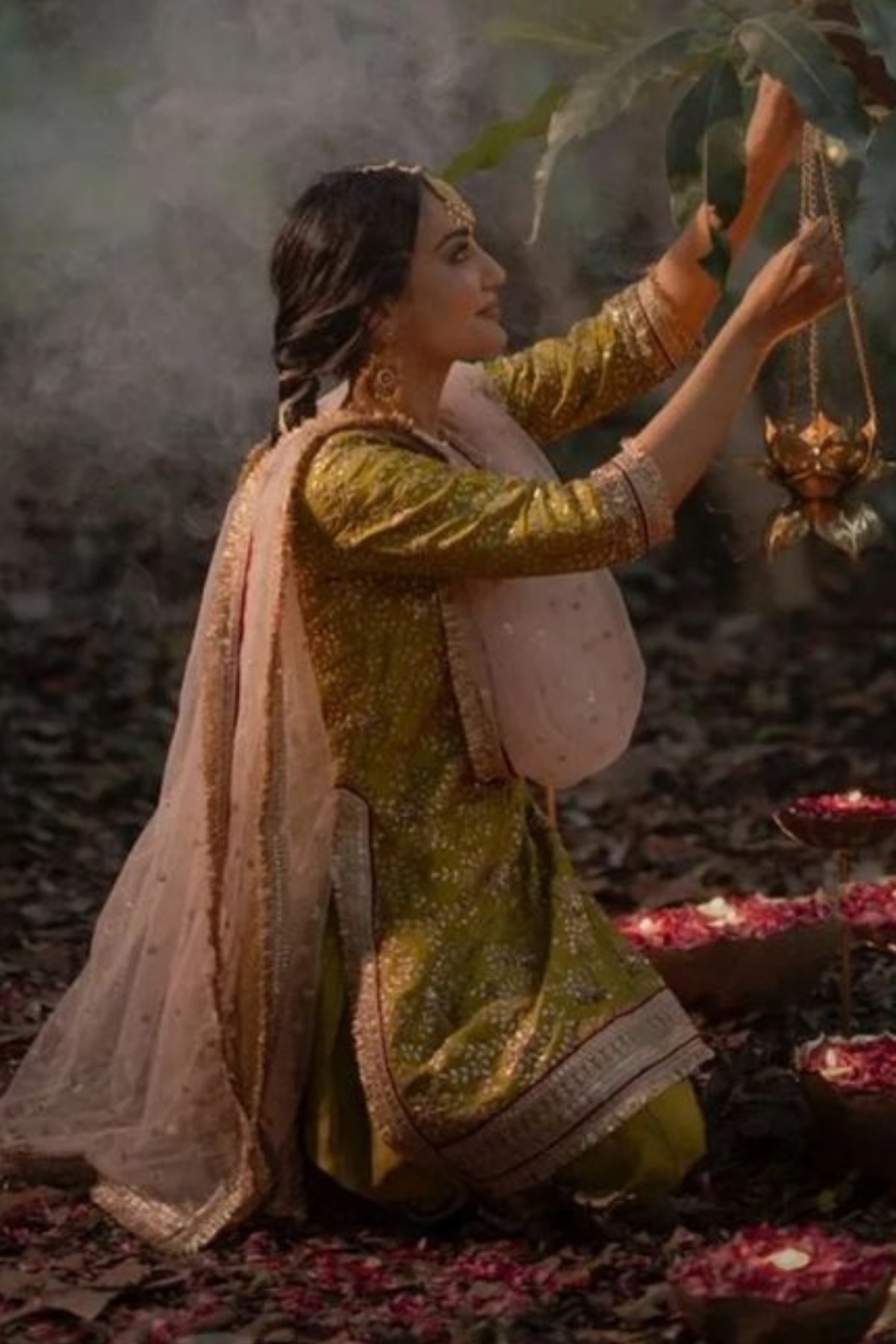 Surbhi Jyoti in Surbhi Salwar Set
