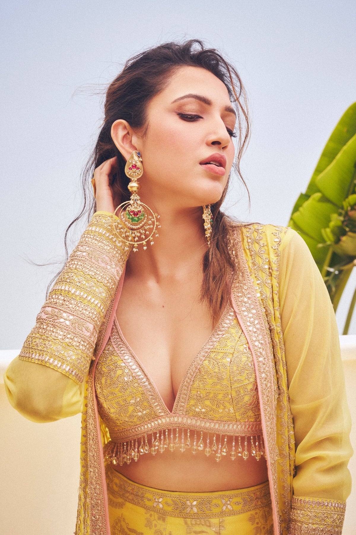 Neha Shetty In Myraaz Anarkali Pant Set