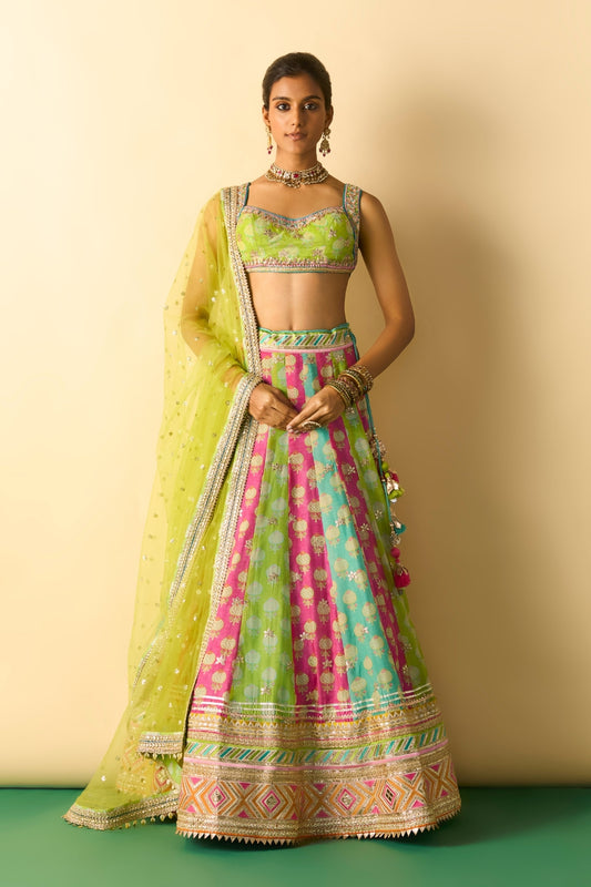 shyama lehenga set