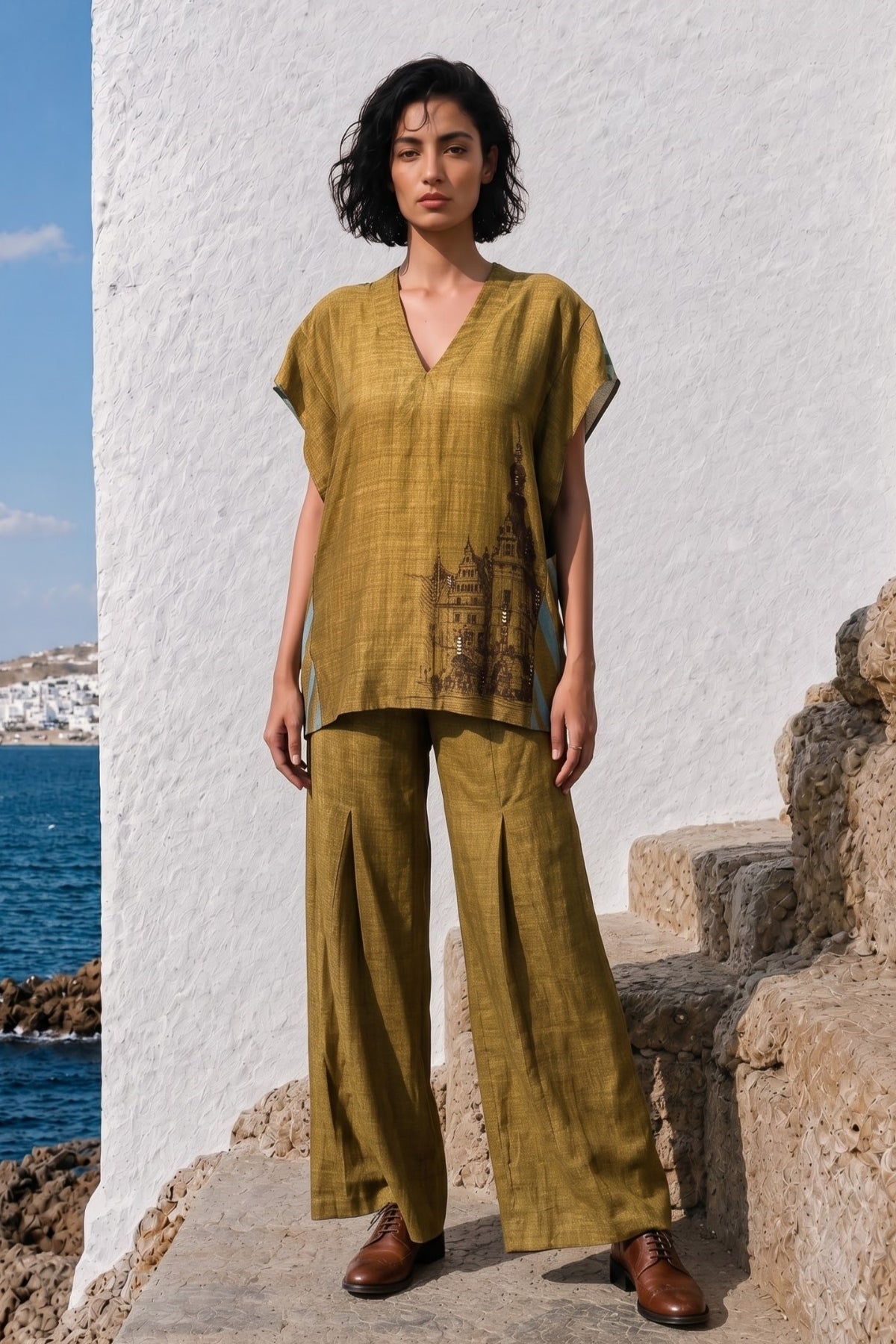 Mehendi Co Ord Set
