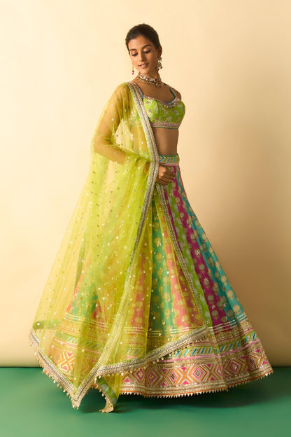 shyama lehenga set