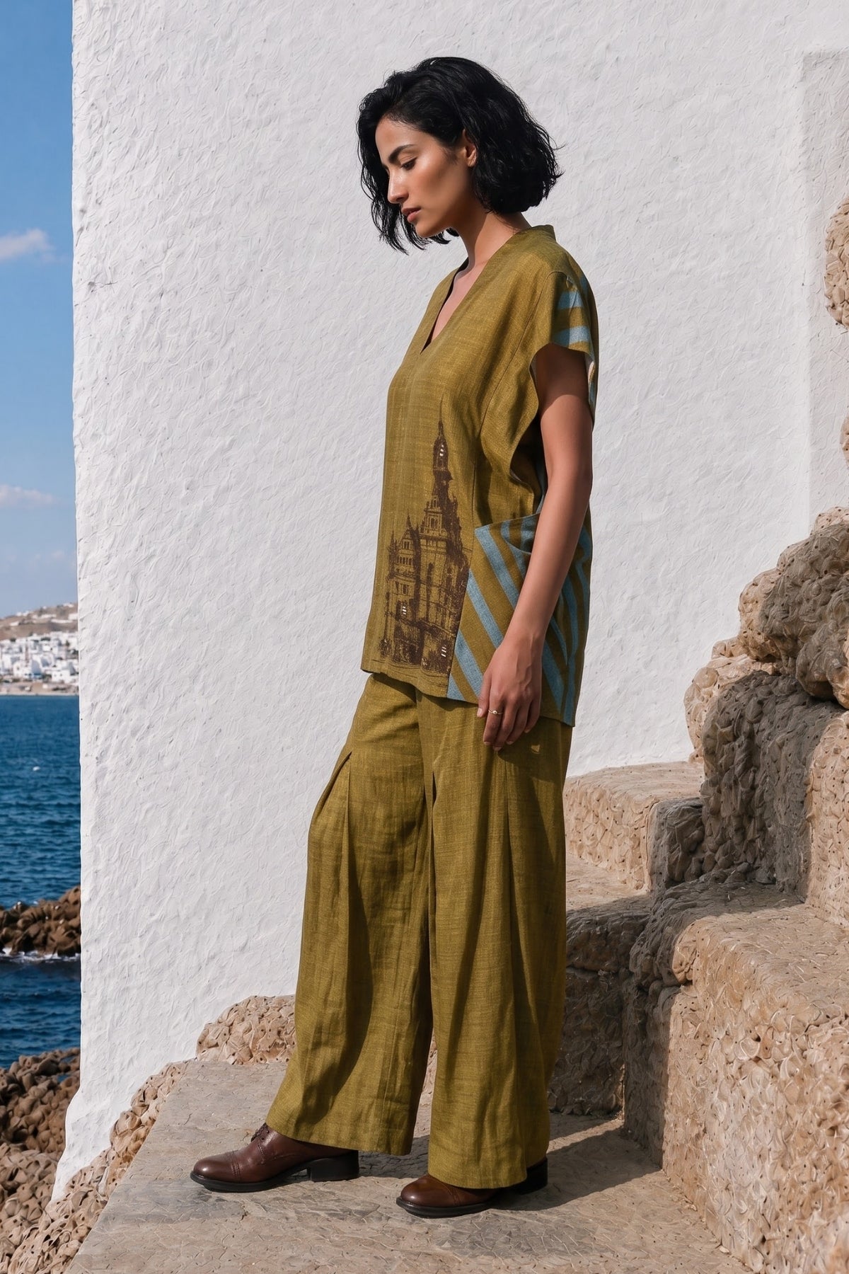 Mehendi Co Ord Set