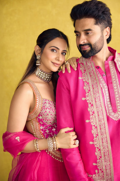 Rakulpreet in Mariyam Lehenga Set