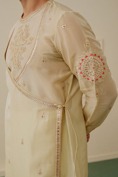Archit Angrakha Kurta Set