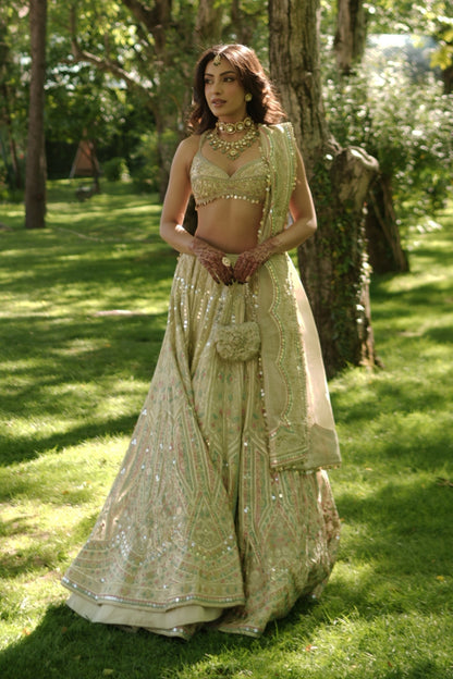 Sahher Bambba In Suroor Lehenga Set