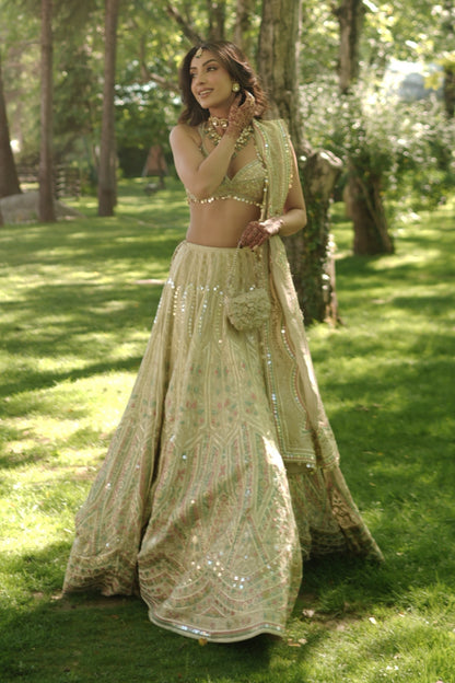 Sahher Bambba In Suroor Lehenga Set