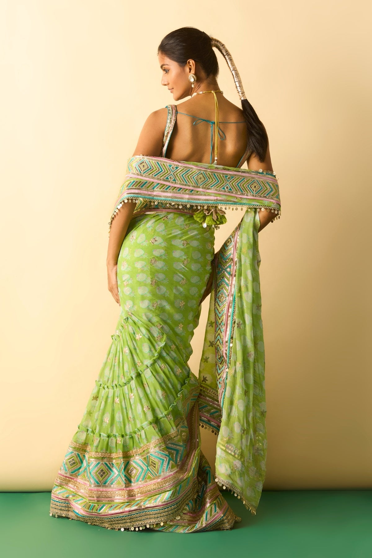 Jasleen Saree Set