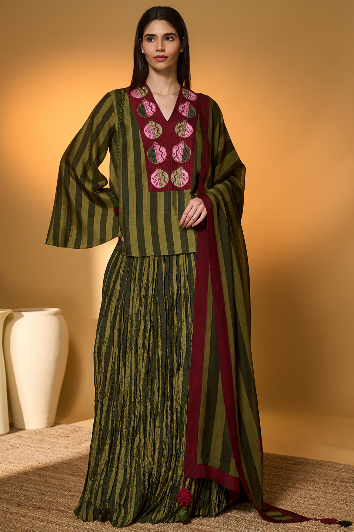 Anar Garden Skirt Set