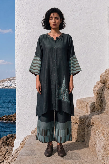 Bottle Green Co Ord Set