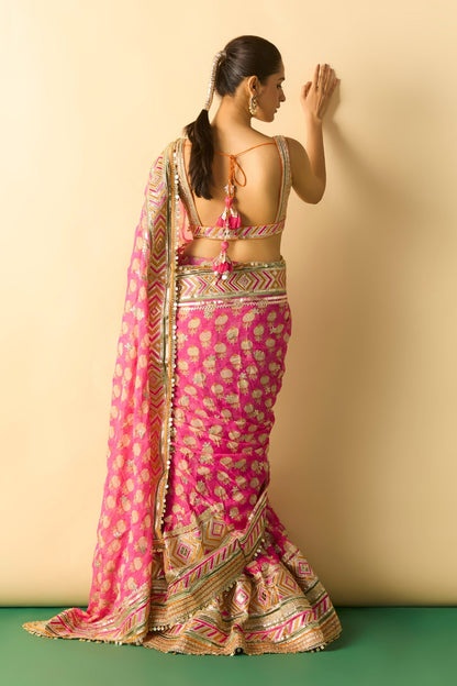 Jasleen Saree Set