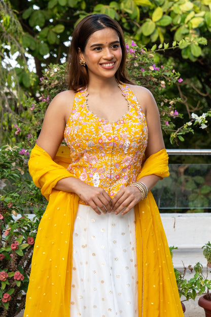 ZEENAT OMBRE LEHENGA