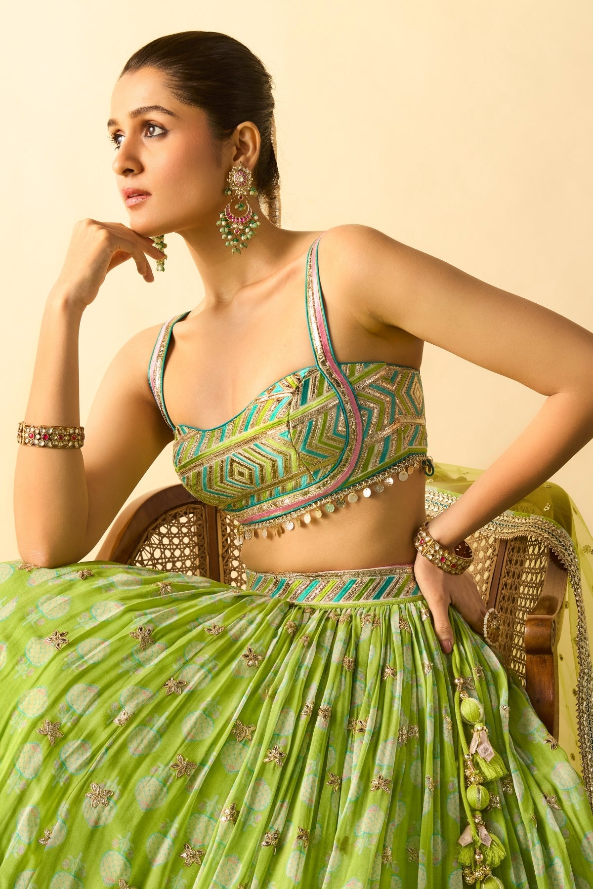 Mannat lehenga set