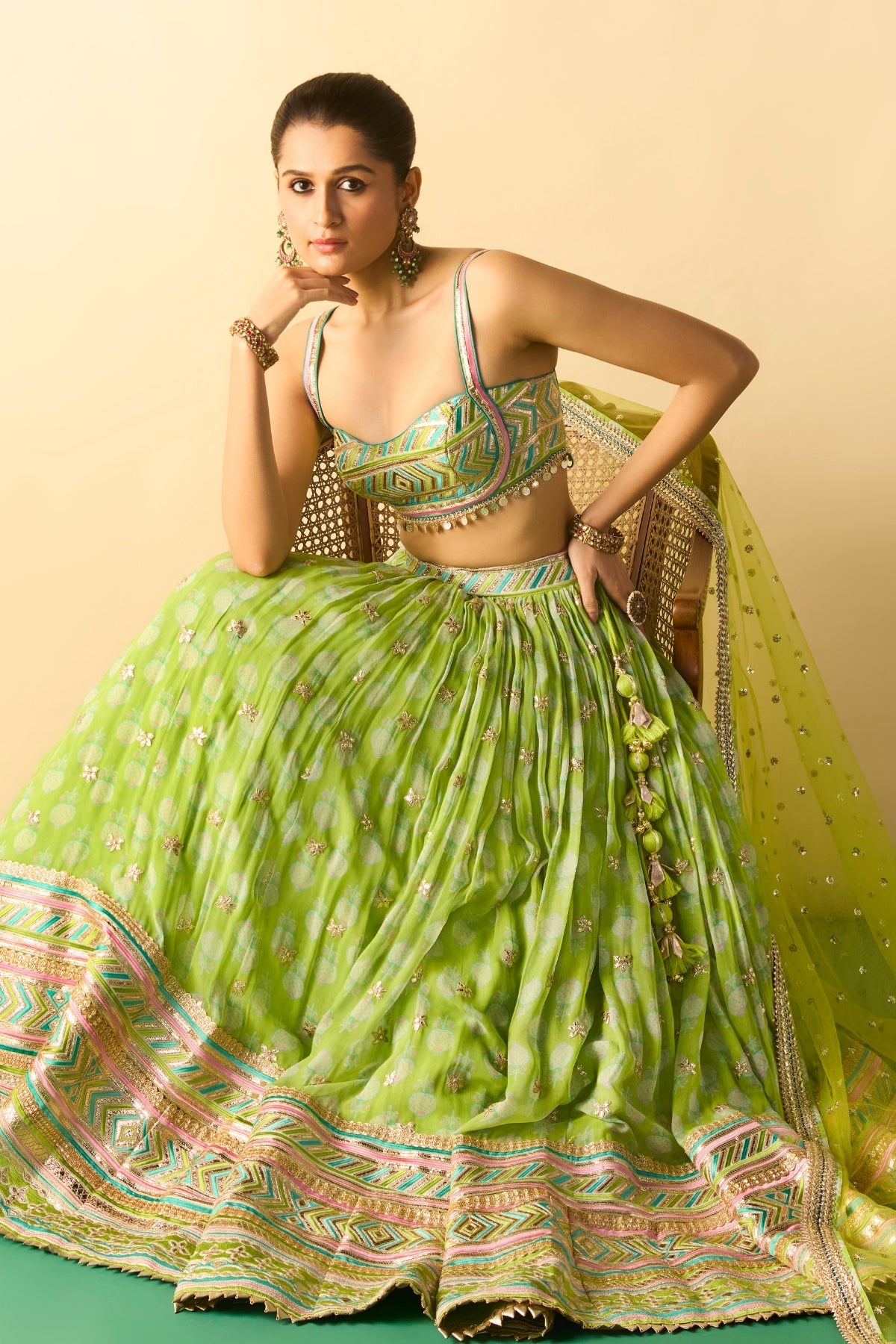 Mannat lehenga set