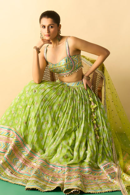 Mannat lehenga set