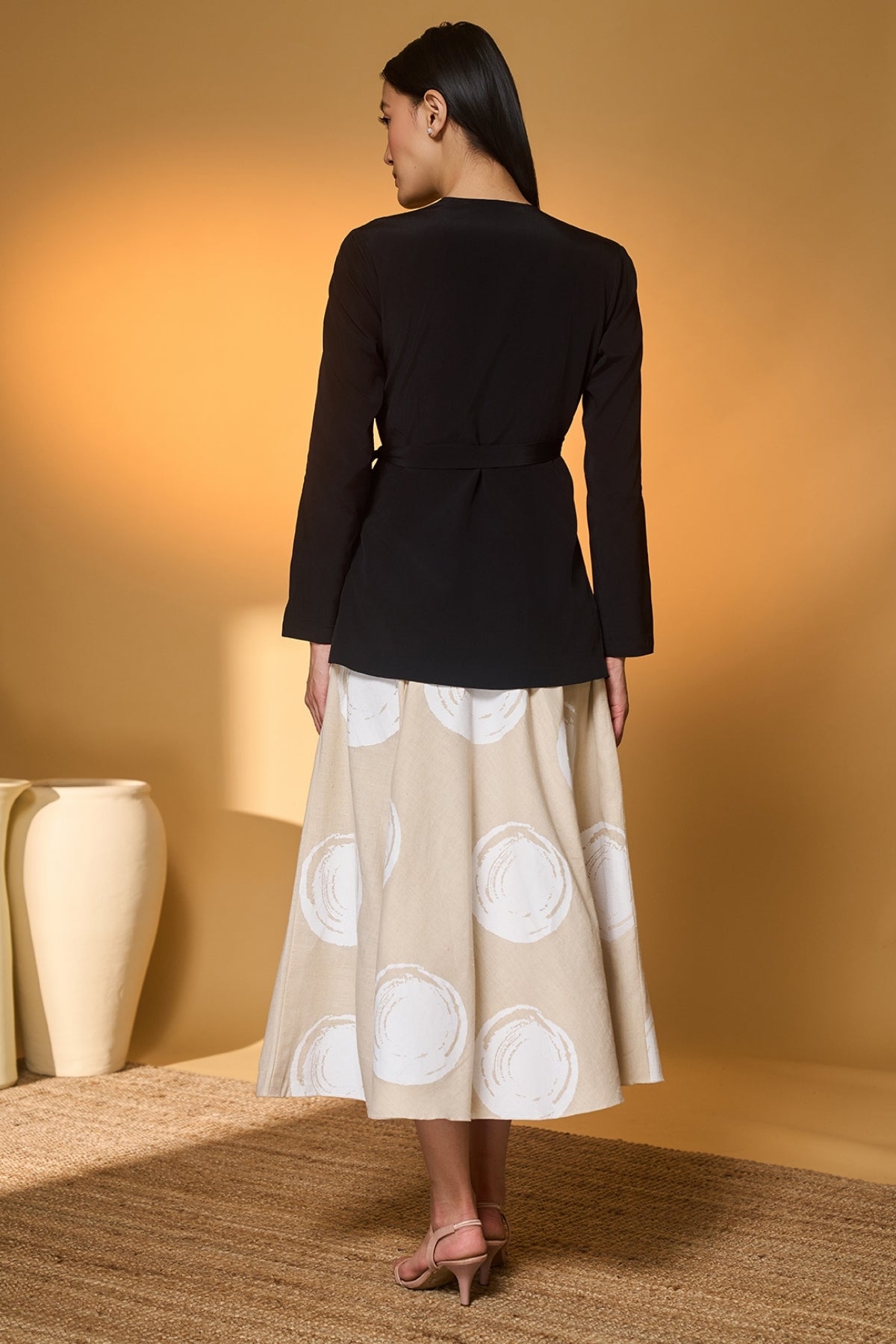 Midnight Stag Skirt Set