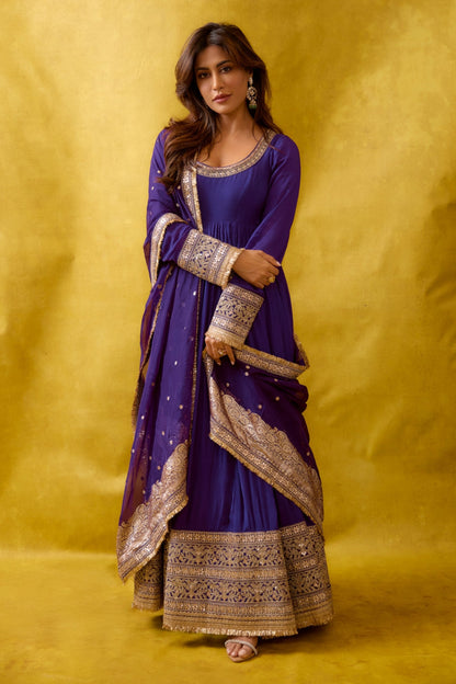 Chitrangda Anarkali Set