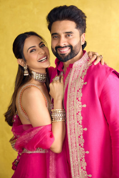 Rakulpreet in Mariyam Lehenga Set