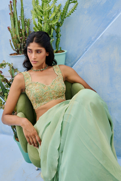 HASEEN PRE-DRAPE SAREE
