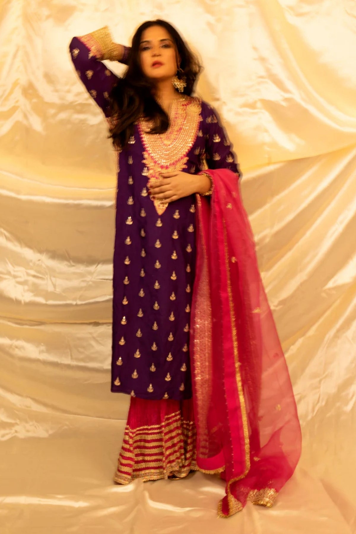 Richa Chadda in Fitoor Sharara Set