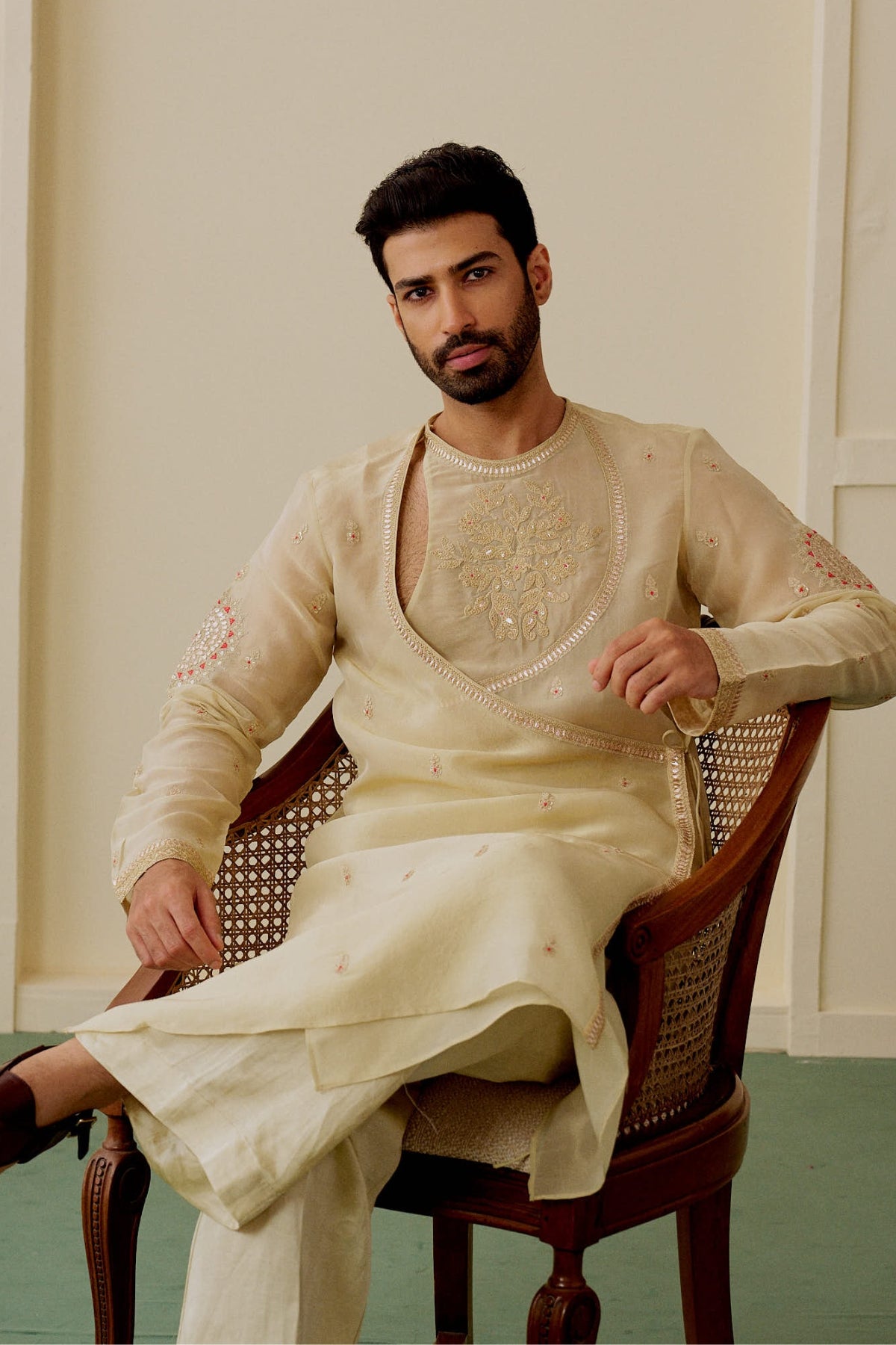 Archit Angrakha Kurta Set