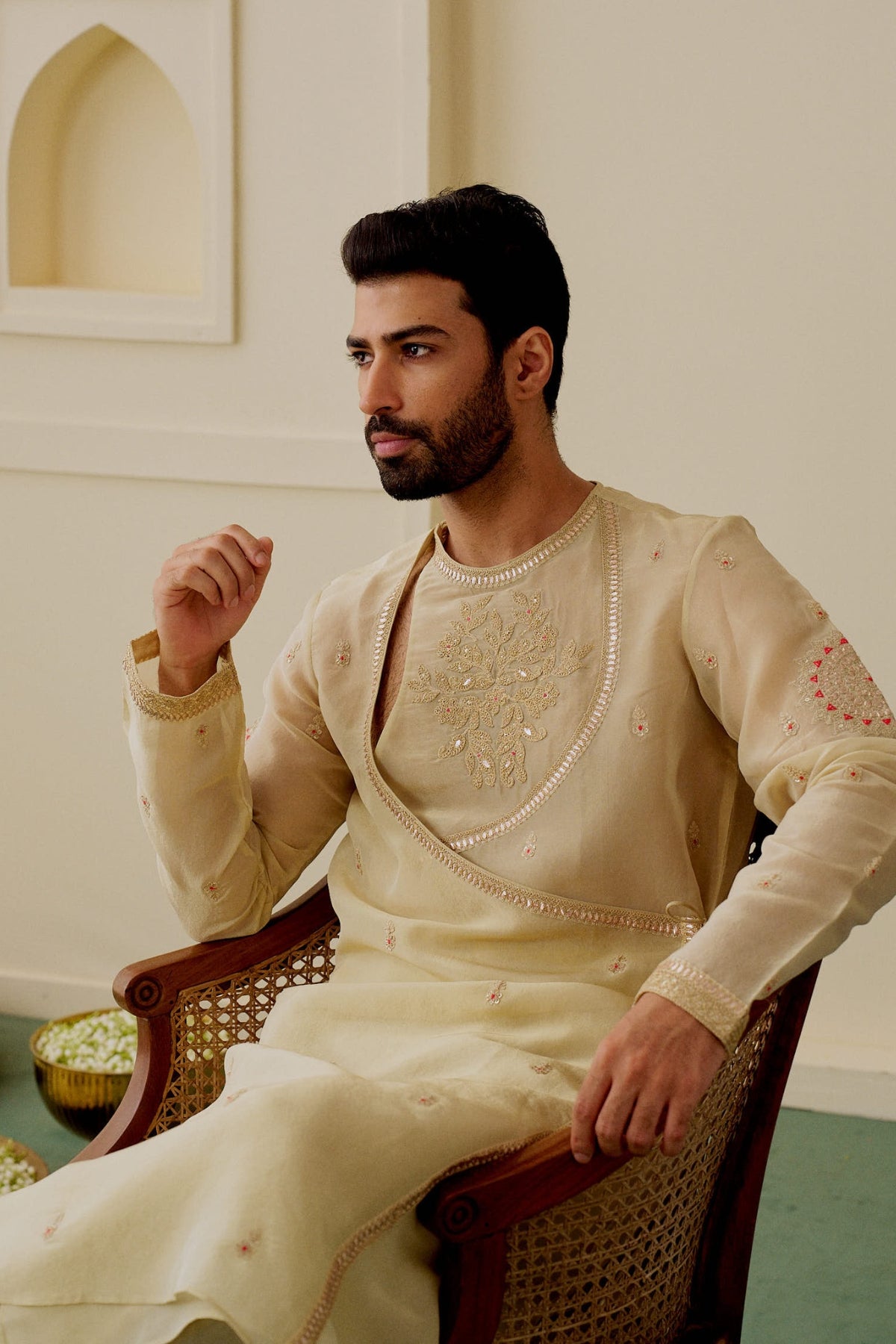 Archit Angrakha Kurta Set