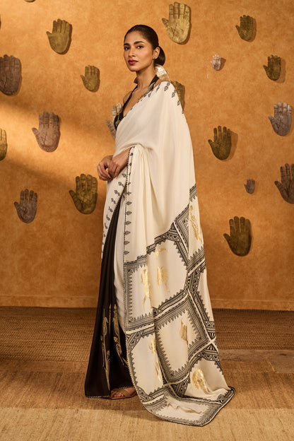 Print Paradox Saree