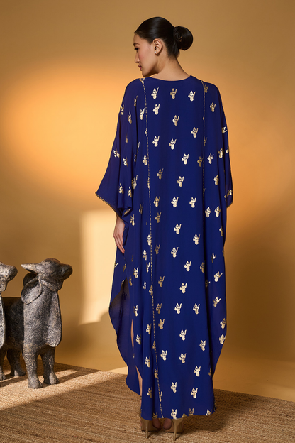 Electric Blue All Charms Kaftan