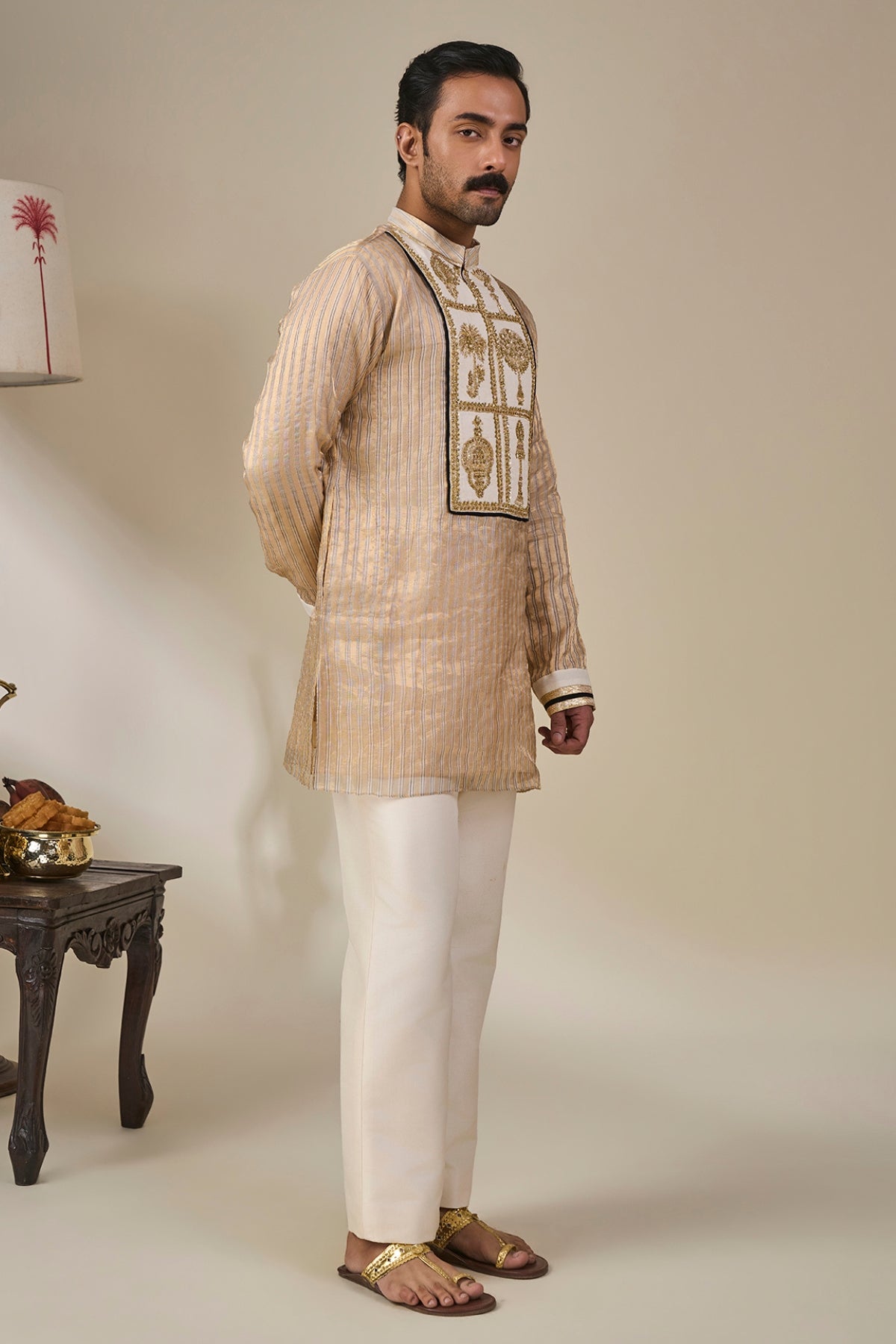 Ivory Kochi Conch Pant Set