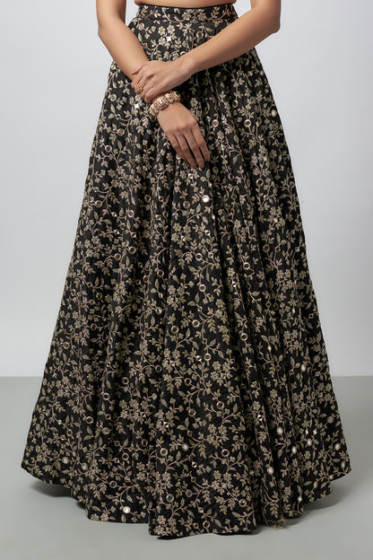 Vedika Pinto in Harshini Lehenga Set