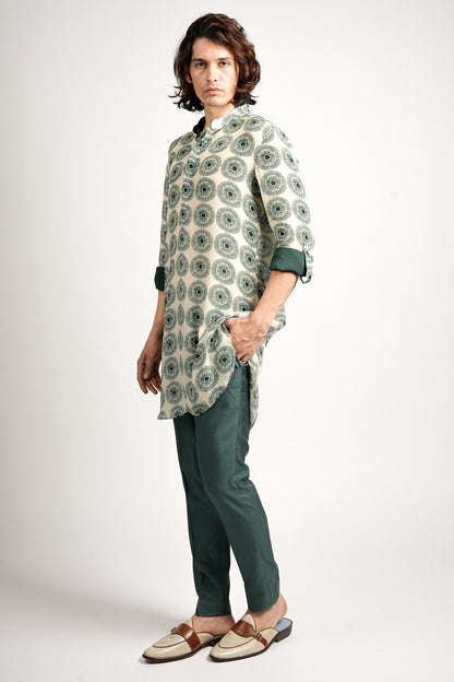 Kian Rolled Up Sleeve Kurta