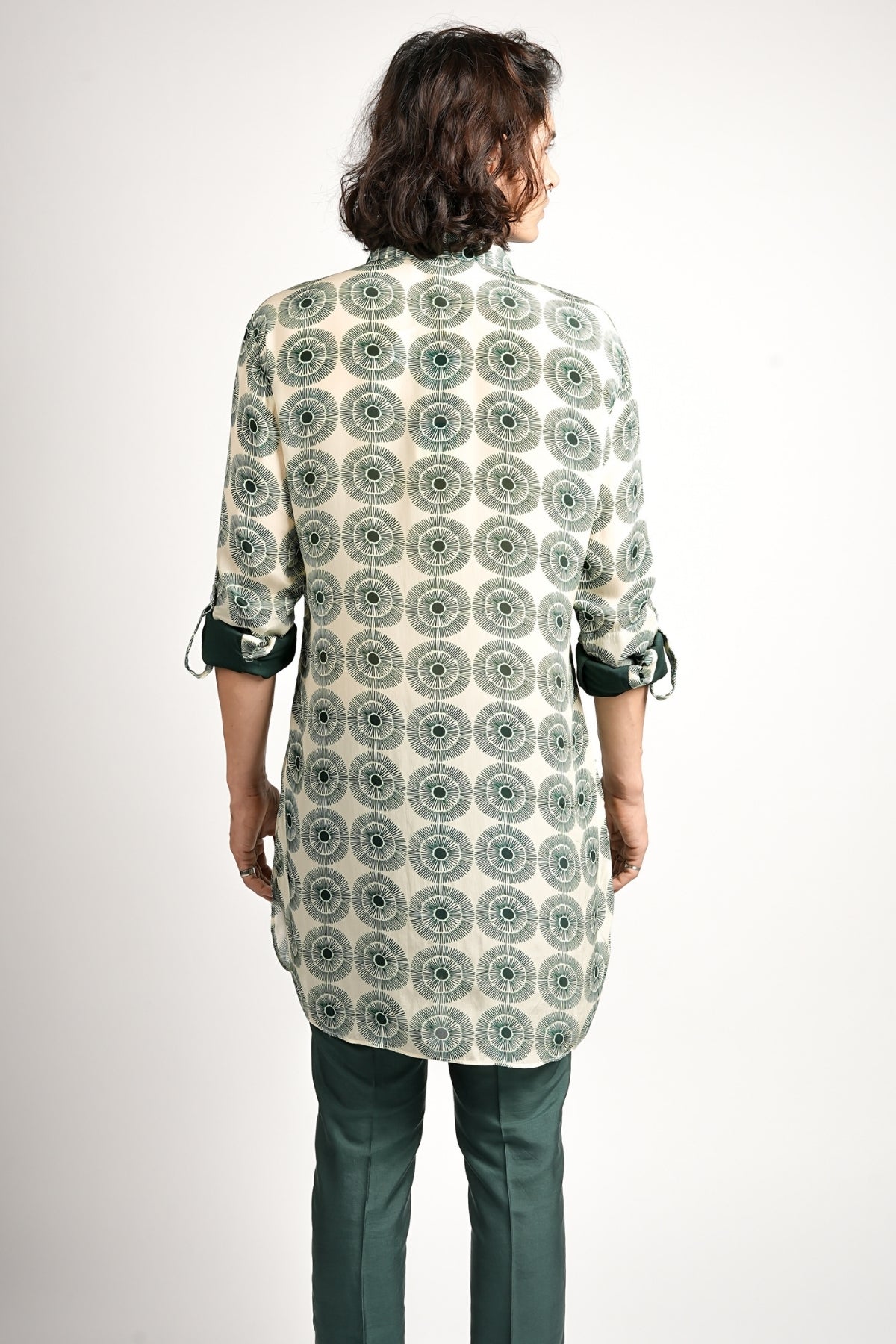 Kian Rolled Up Sleeve Kurta