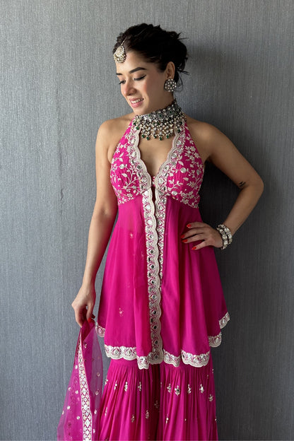 Sukhmani in Eila Sharara Set