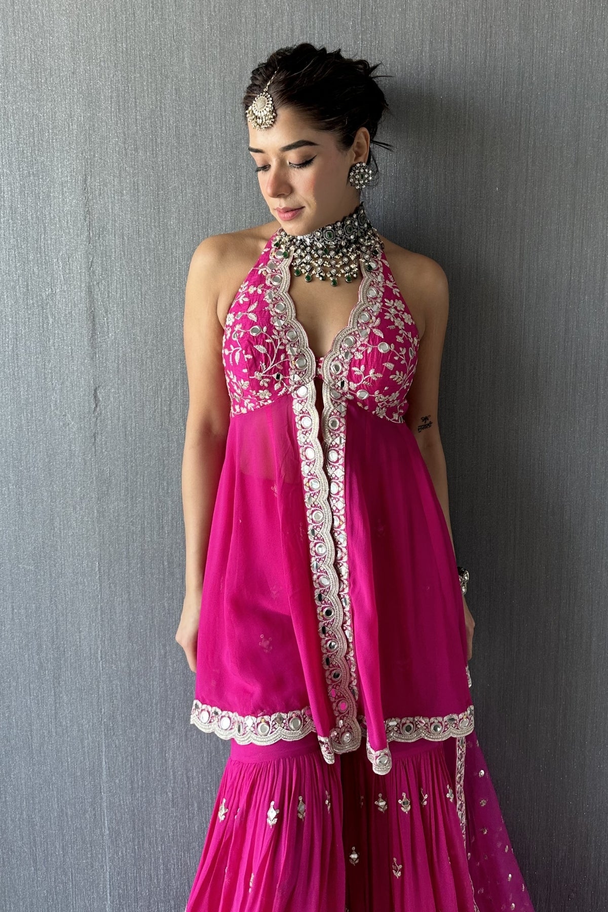 Sukhmani in Eila Sharara Set