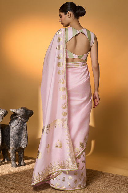Baby Pink All Charms Saree