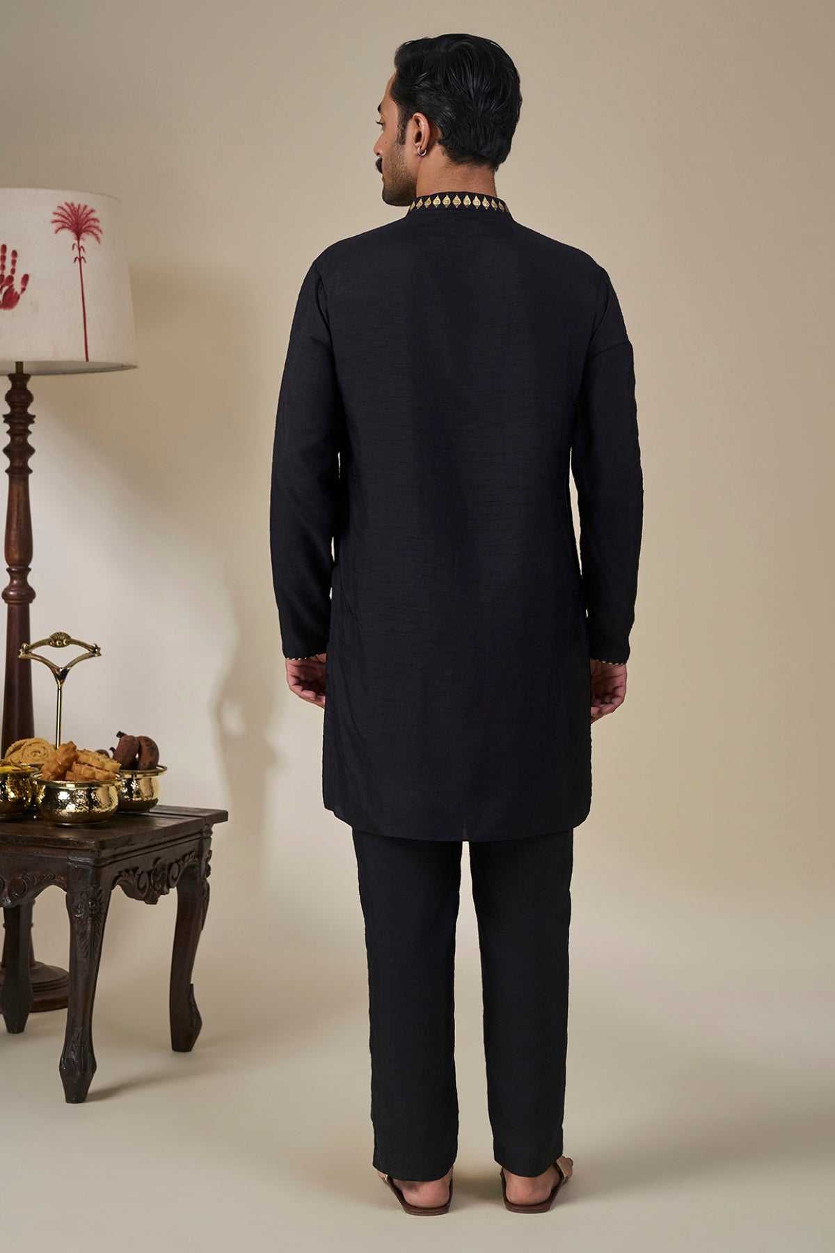 Black Malabar Grove Bandi Set