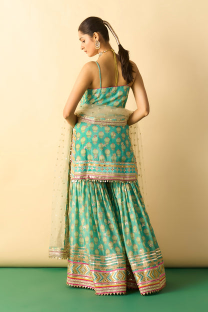Ravina Strappy Sharara Set