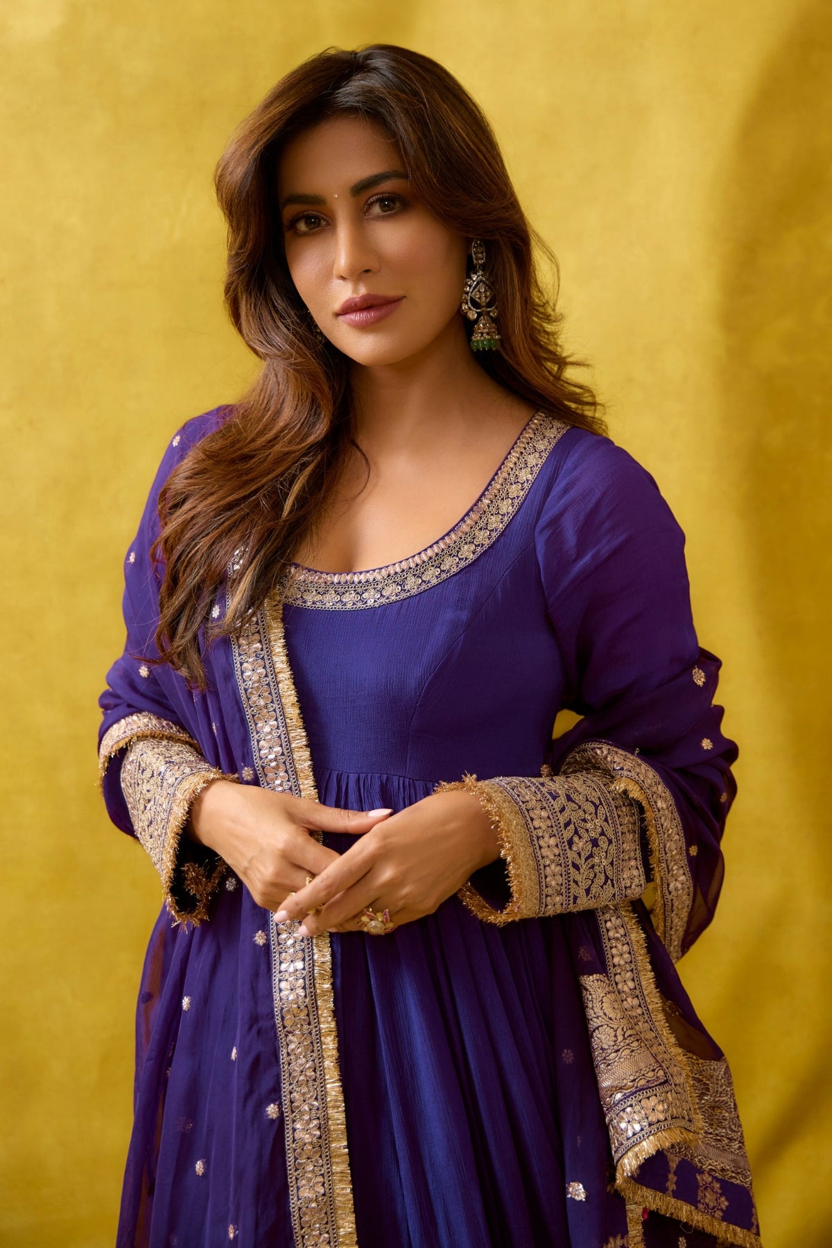 Chitrangda Anarkali Set