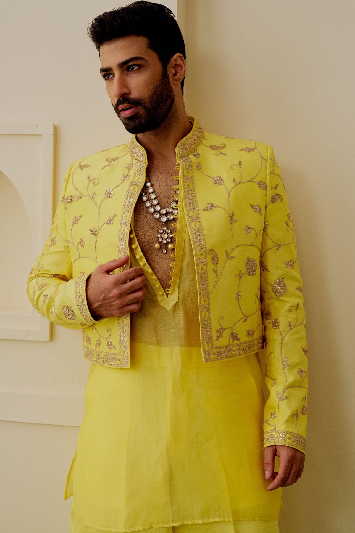 Manan Jacket Set