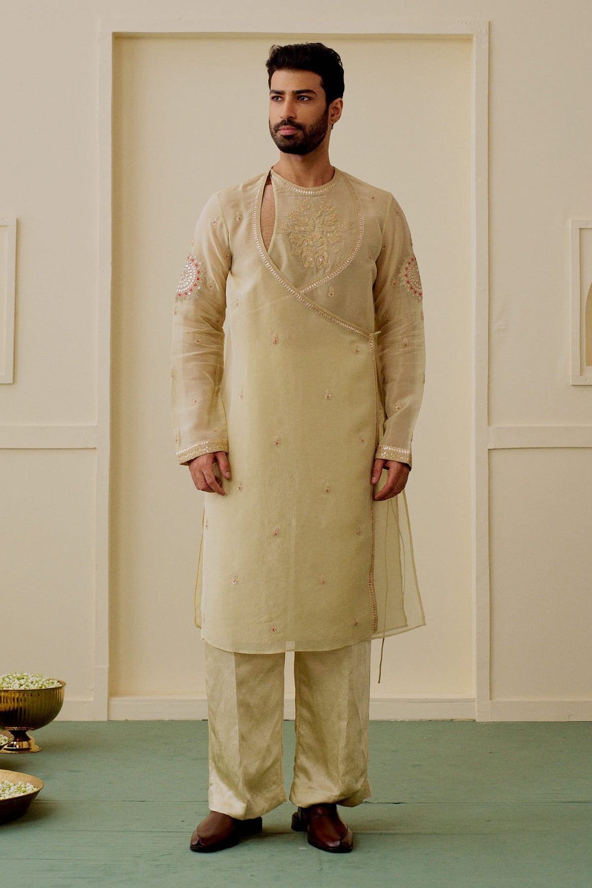Archit Angrakha Kurta Set