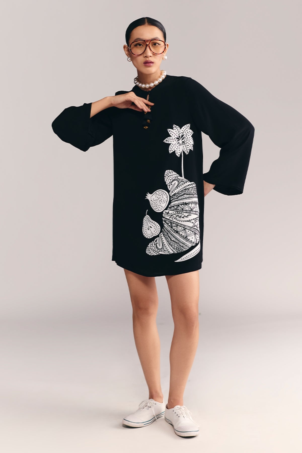 City Croissant Mini Dress