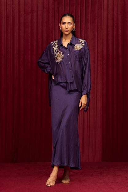 Symphony Shirt Skirt Set