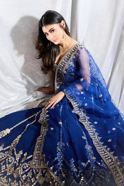 Mouni Roy in Isya Lehenga Set