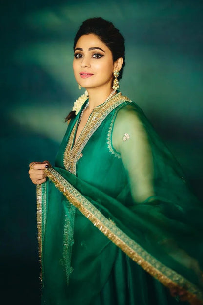 Shamita Shetty in Gitashri Dhoti Set