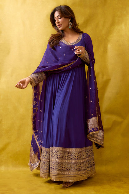 Chitrangda Anarkali Set
