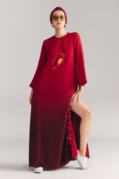 Scarletwing Flock Kaftan