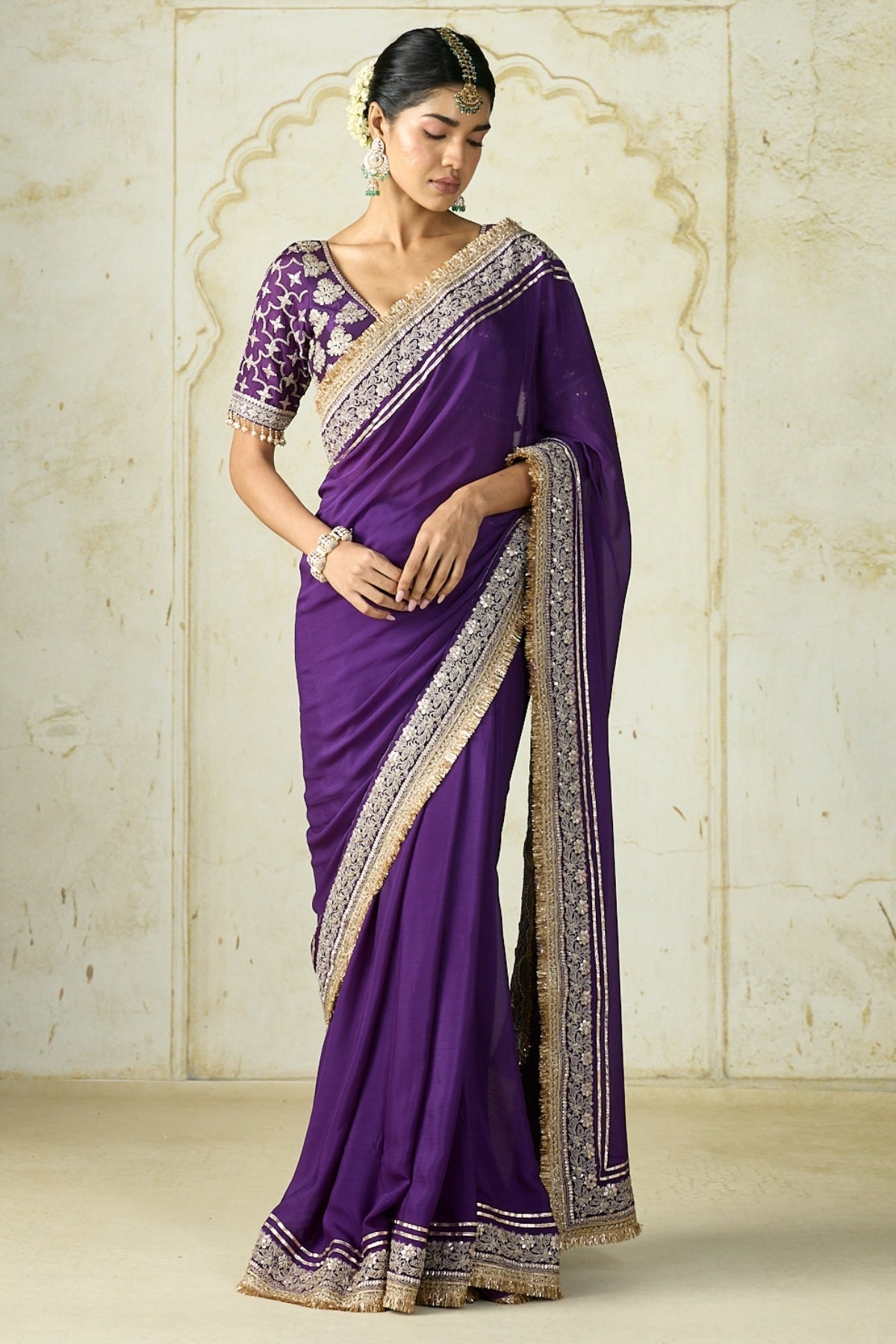 Hunr Saree Set