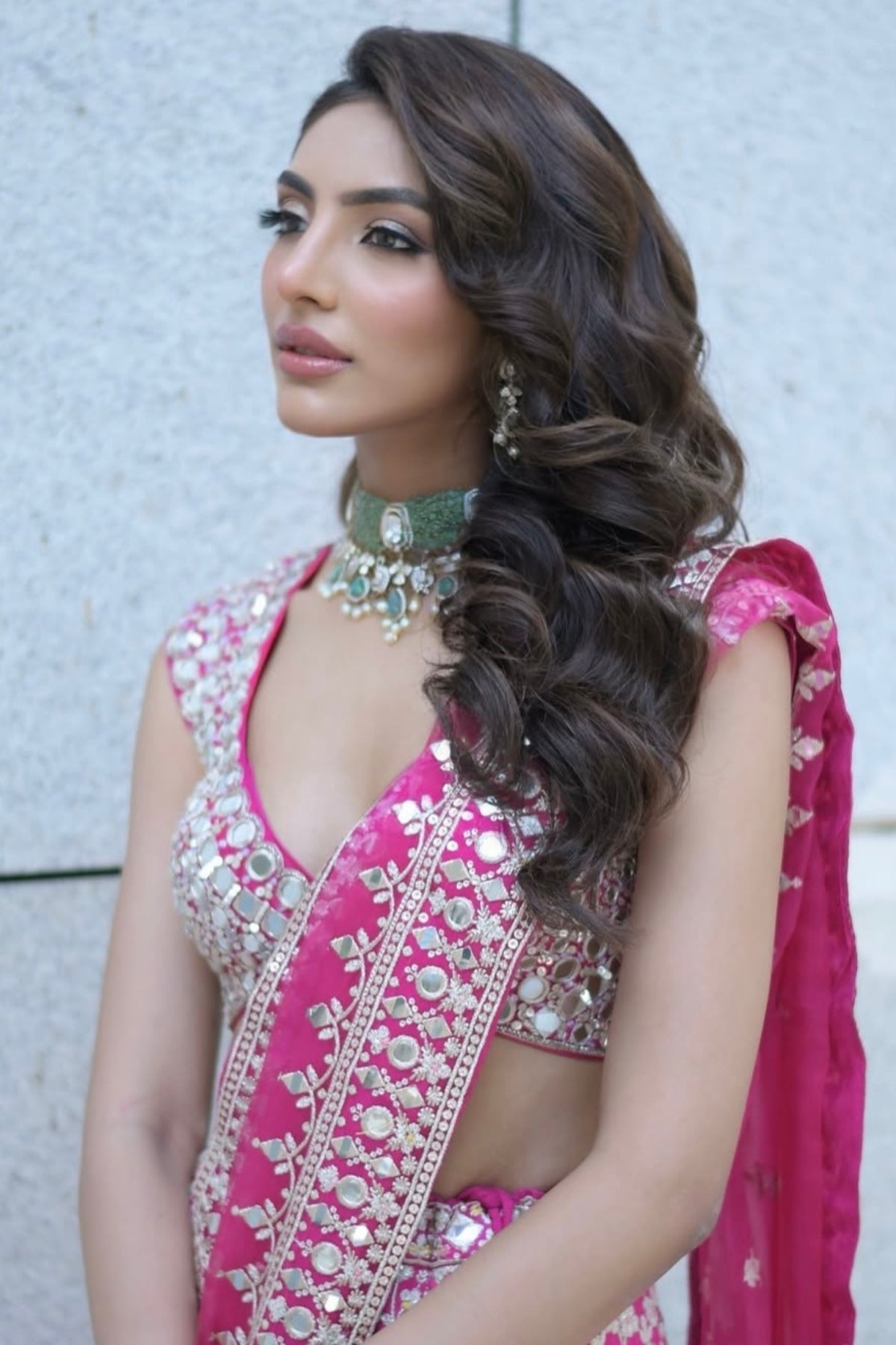 Mallika in Niranjana Lehenga Set