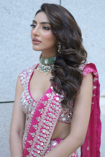 Mallika in Niranjana Lehenga Set