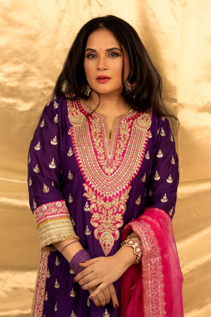 Richa Chadda in Fitoor Sharara Set