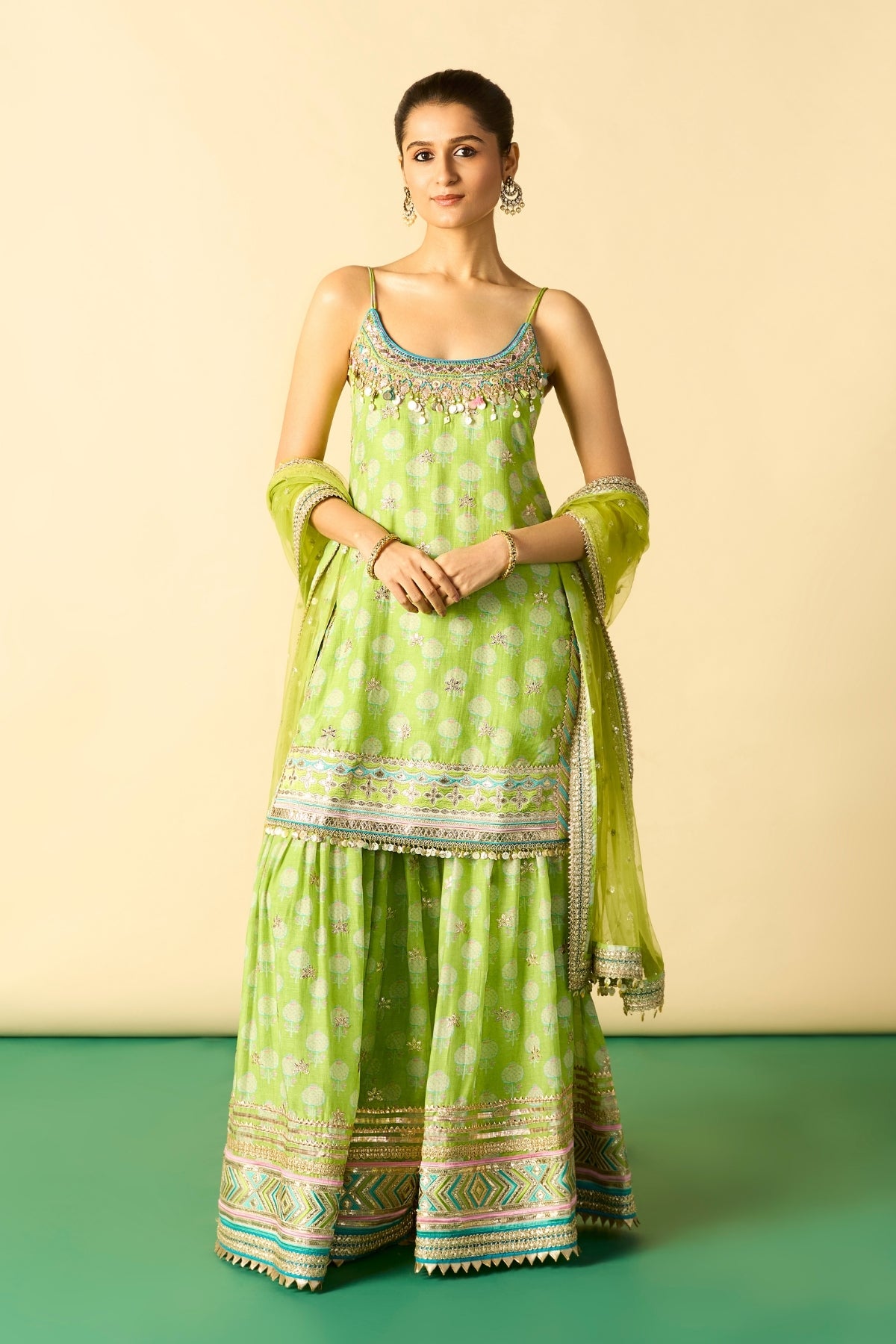 Ravina Strappy Sharara Set
